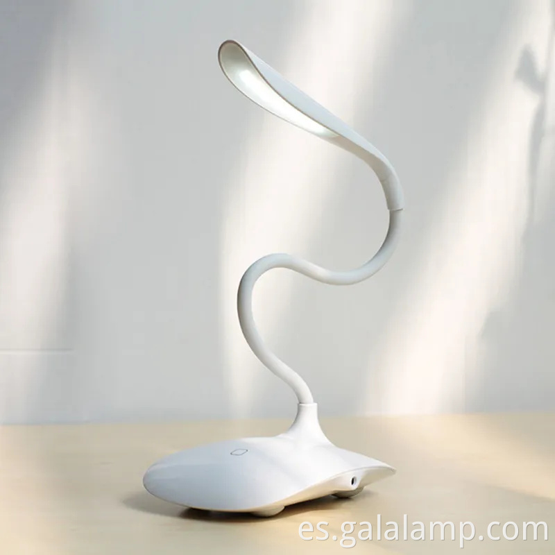 Lámpara de escritorio LED de control táctil ajustable con protección para los ojos